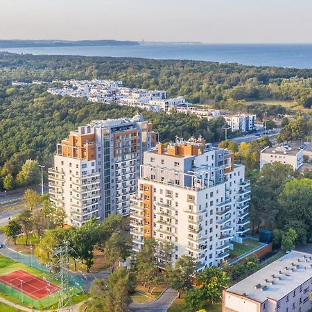 Pomorskie Apartamenty Baltica Towers 格但斯克 外观 照片