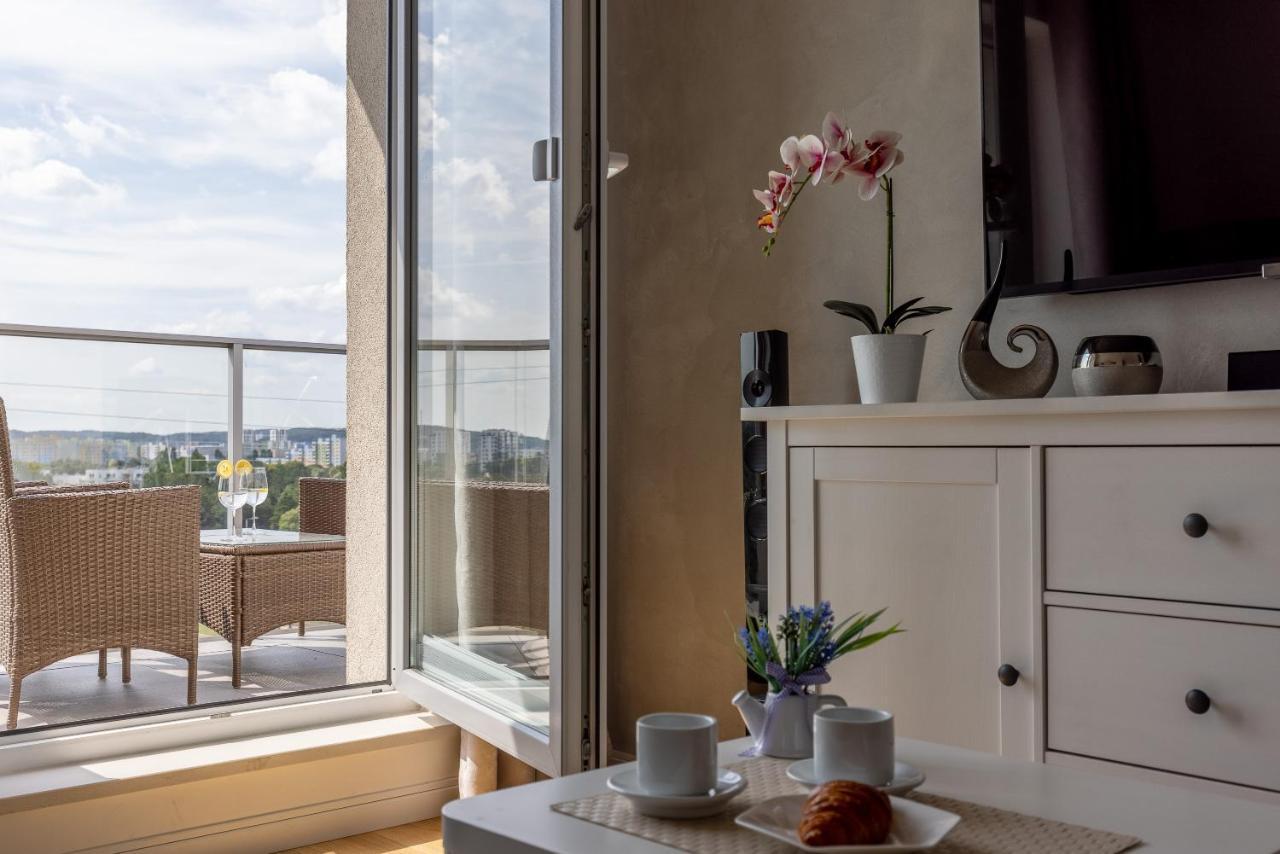 Pomorskie Apartamenty Baltica Towers 格但斯克 外观 照片