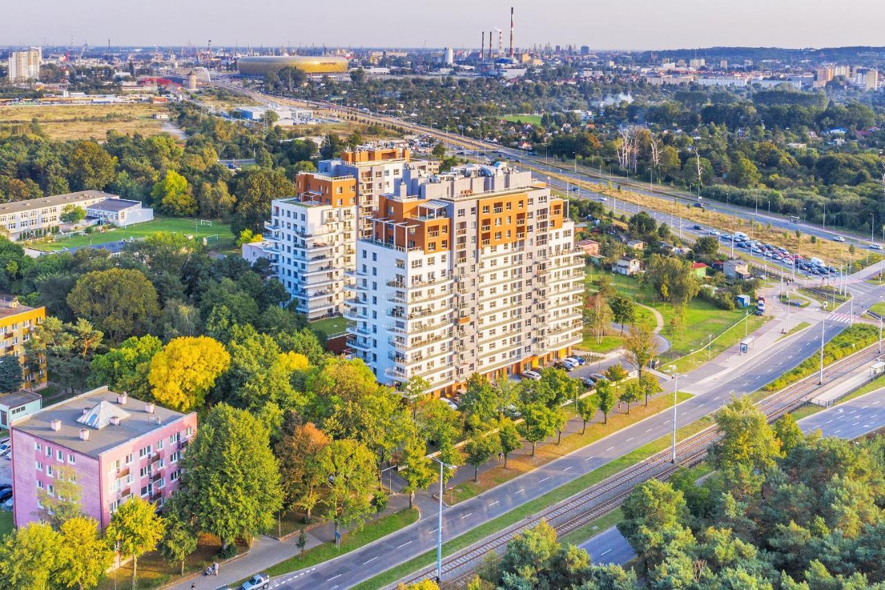 Pomorskie Apartamenty Baltica Towers 格但斯克 外观 照片