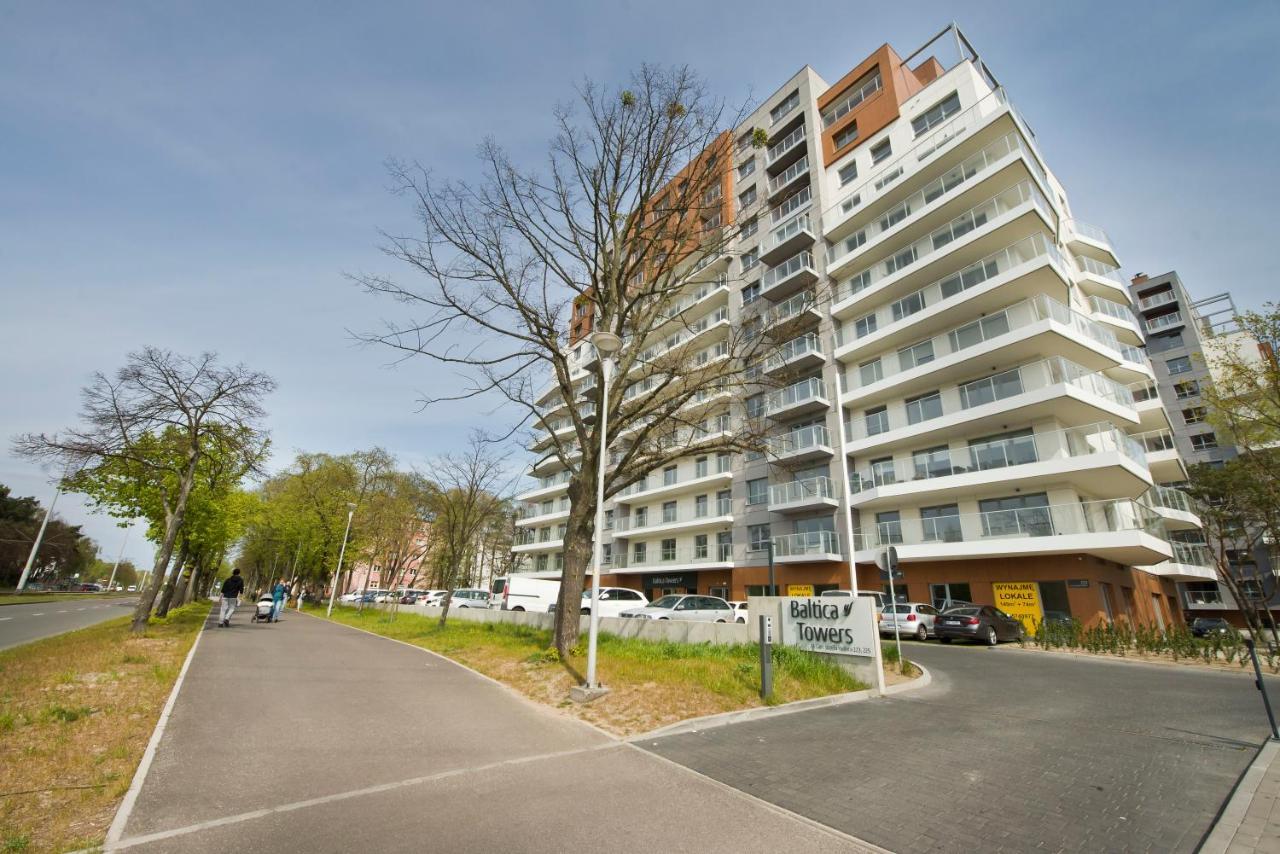 Pomorskie Apartamenty Baltica Towers 格但斯克 外观 照片