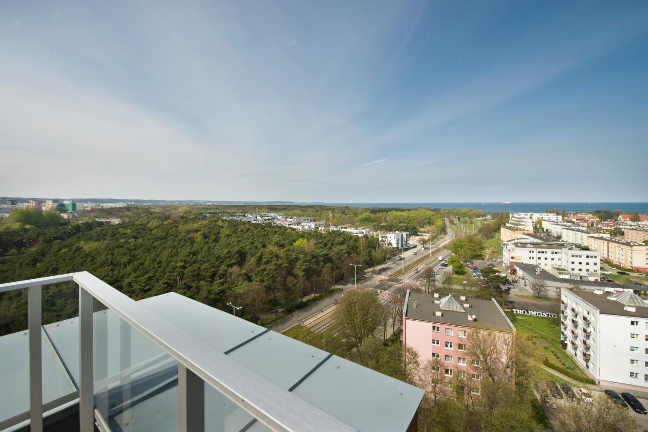 Pomorskie Apartamenty Baltica Towers 格但斯克 外观 照片