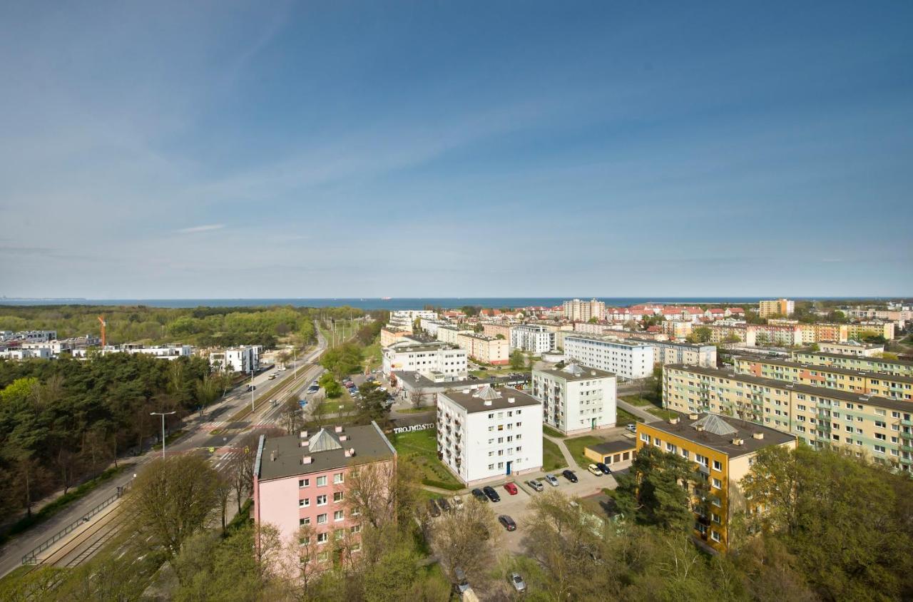 Pomorskie Apartamenty Baltica Towers 格但斯克 外观 照片