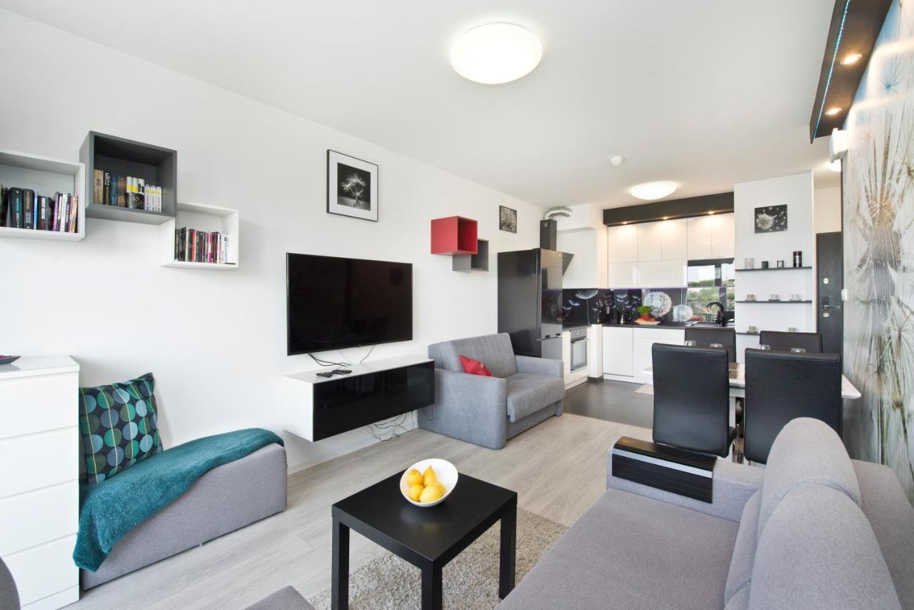 Pomorskie Apartamenty Baltica Towers 格但斯克 外观 照片